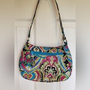 Vera Bradley Limited Edition Silk  DAPHNE print Handbag/ Purse